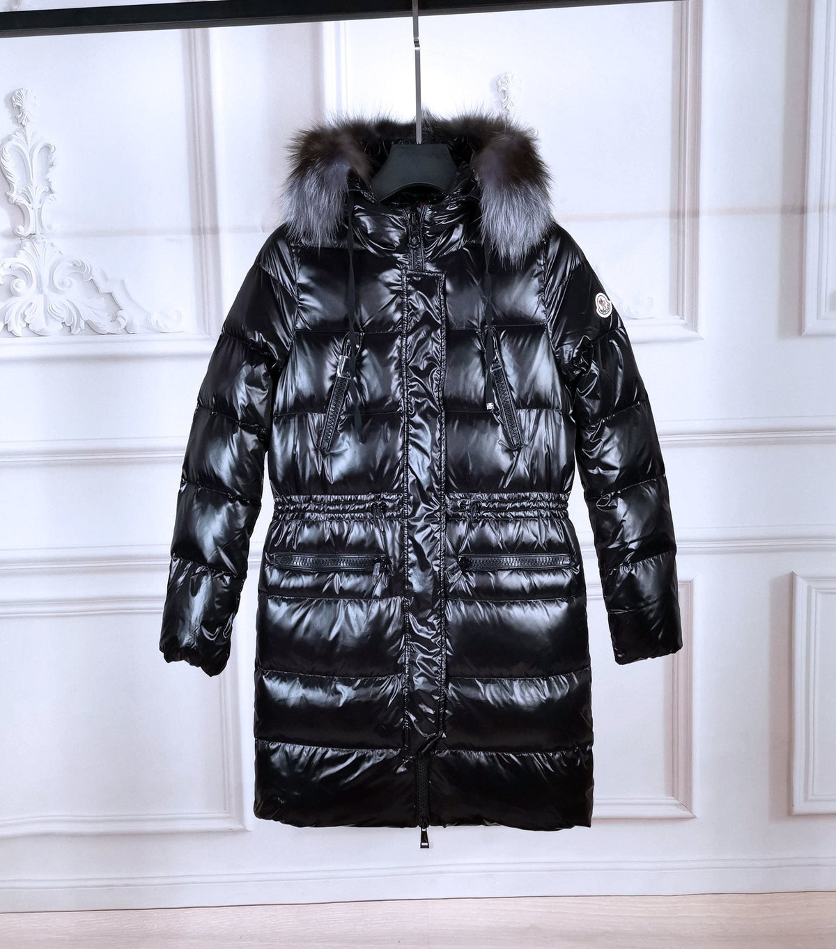 Moncler Hooded Long Puffer Coat