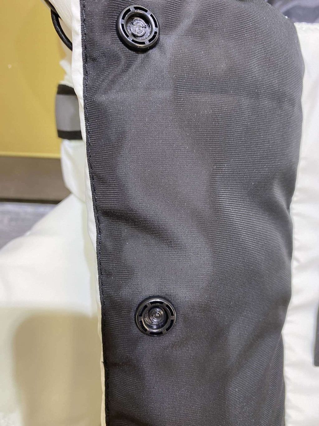 Canada Goose Light Grey Hooded Puffer Jacket