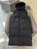 Burberry Hooded Long Down Vest