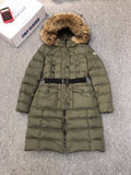 Moncler Women's Hooded Long Down Coat