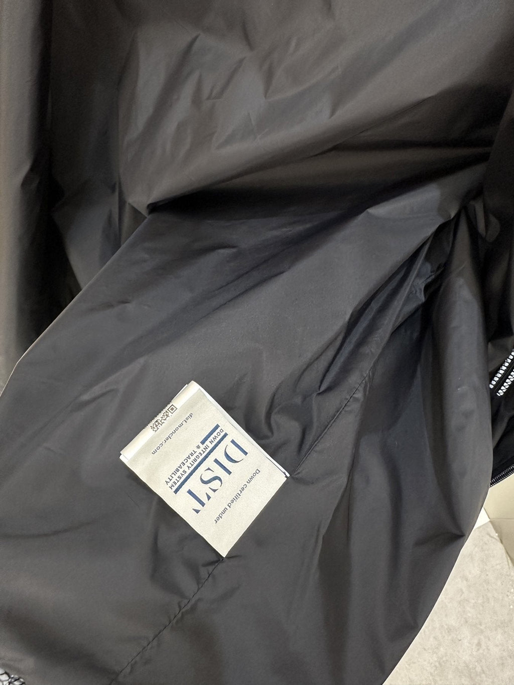 Moncler Grey Micro-Pattern Hooded Jacket