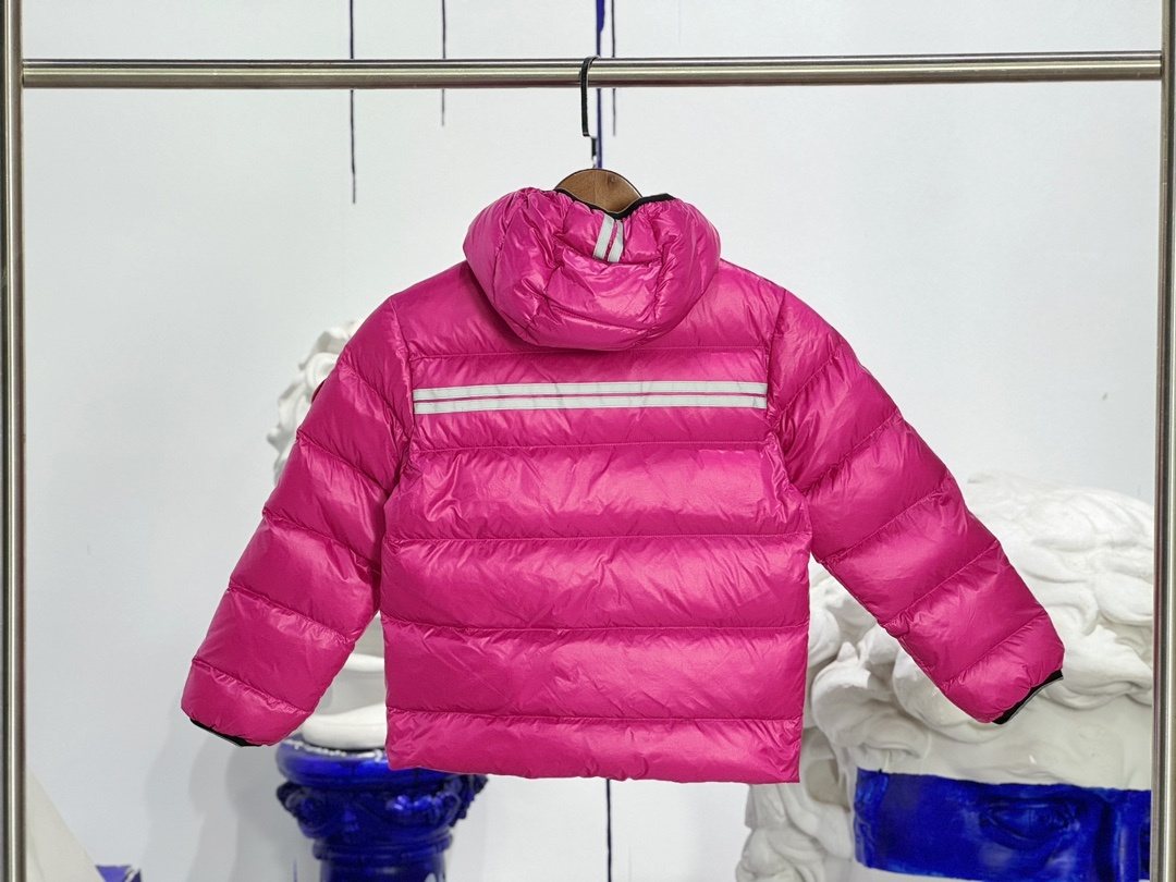 Canada Goose Kids' Hooded Quilted Down Jacket