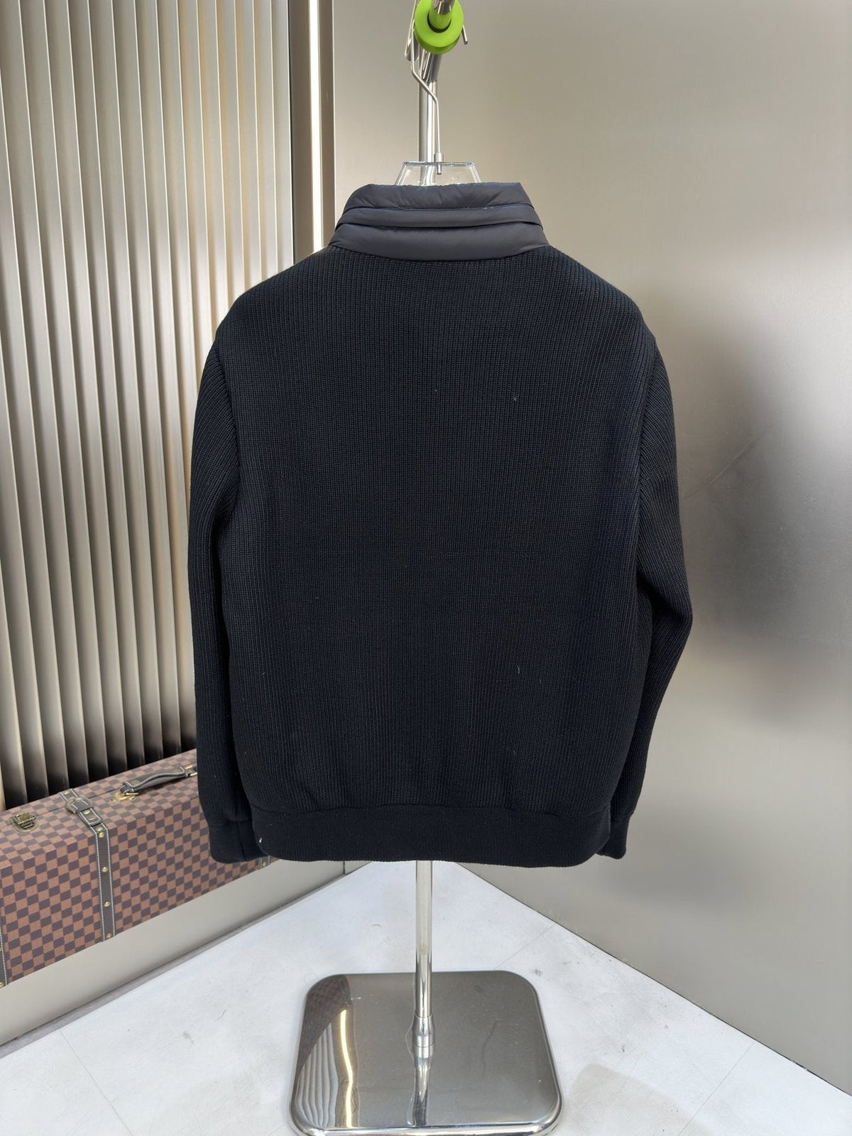 Moncler Quilted Hybrid Puffer Jacket