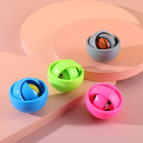 Fingertip Gyro Stress Relief Ball Decompression Vent